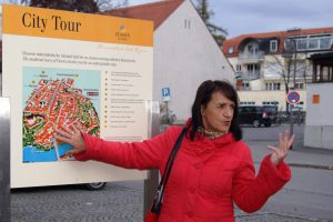 Bei der Stadtführung