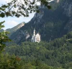 Schloss Neuschwanstein von Hohenschwangau aus